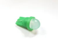 (image for) LOW PROFILE 1- SMD # 555 LED FROSTED DOME - GREEN