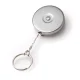 KEY-BAK Original Series Retractable Keychain - Chrome - Belt Loop - 10 Keys (image for) KEY-BAK Original Series Retractable Keychain - Chrome - Belt Loop - 10 Keys