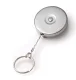 (image for) KEY-BAK Original Series Retractable Keychain - Chrome - Belt Clip - 10 Keys - 24"