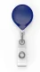 (image for) MINI-BAK Badge Holder 24" and 4 oz. Heavy-Duty Retractable Force - Blue - Belt Clip