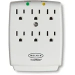 (image for) 6 OUTLET BOX SURGE PROTECTOR TURNS 1 OUTLET TO 6