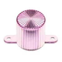 (image for) Plastic Light Domes With Screw Tabs - Purple