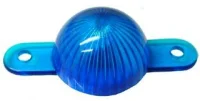 (image for) Mini Dome With Screw Tabs- Blue