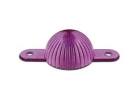 (image for) Mini Dome With Screw Tabs- Purple