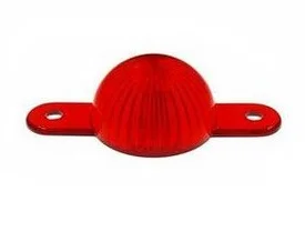 (image for) Mini Dome With Screw Tabs- Red