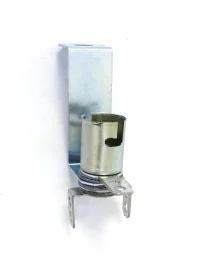 (image for) 3-Lead Socket With Long Mounting Bracket- Miniature Bayonet Base