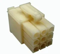 (image for) Connector Housing, Mini Universal MATE-N-LOK Series, Plug, 9 Pos