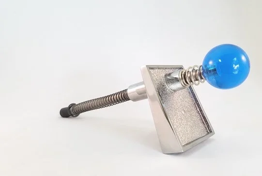 (image for) Williams/Bally Custom Transparent Blue Ball Shooter Assembly