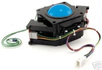 (image for) 2 1/4" TRACKBALL ASSEMBLY - ILLUMINATED BLUE