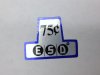 ESD V4 $ 0.75 REPLACEMENT LABEL