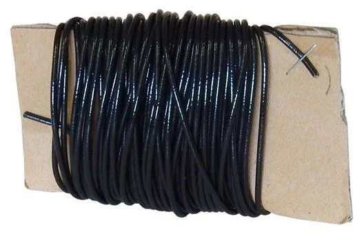 (image for) 22 AWG STRANDARD - HOOK UP WIRE - BLACK -20 FEET