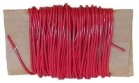 (image for) 22 AWG STRANDARD - HOOK UP WIRE - RED -20 FEET