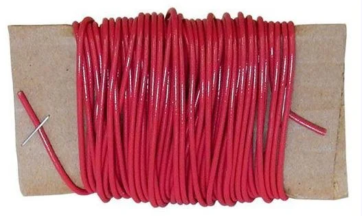 (image for) 22 AWG STRANDARD - HOOK UP WIRE - RED -20 FEET