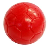 (image for) RED 35MM TEXTURED SOCCER STYLE FOOSBALL