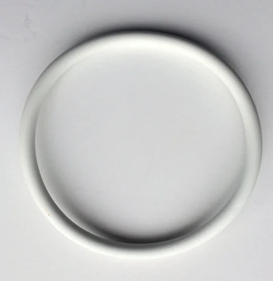 (image for) 3-1/2" White Rubber Ring