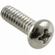 (image for) #4-40 x 5/8" PAN HEAD PHILLIPS ZINC SCREW