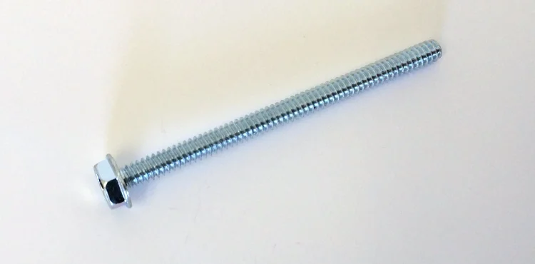 (image for) #6-32 x 2" Unslotted Hex Head Machine Screw