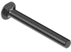 (image for) 1/4 X 20 X 3" BLACK CARRIAGE BOLT