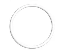 (image for) 4-1/2" White Rubber Ring