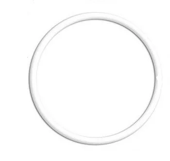 (image for) 4-1/2" White Rubber Ring