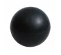 (image for) MELTEC 2" BLACK RUBBER BALL FOR CANNON STYLE GAMES