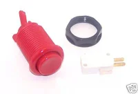 (image for) RED LONG LENGTH BUTTON WITH MICRO SWITCH