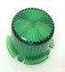 Plastic Twist On Light Dome -Green