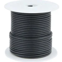 (image for) 20 GA. STRANDED HOOK UP WIRE BLACK - 100 FOOT SPOOL
