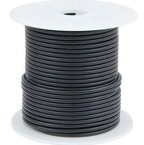 (image for) 20 GA. STRANDED HOOK UP WIRE BLACK - 100 FOOT SPOOL