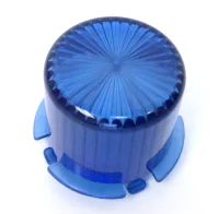 (image for) Plastic Twist On Light Dome -Blue