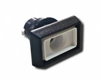 (image for) BUTTON HOUSING W/NUT FOR RECTANGLER BUTTON