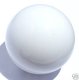 3 " SOLID WHITE REPLACEMENT TRACKBALL