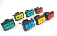 (image for) 8-LINE / CHERRY MASTER BUTTON SET W/ TICKET BUTTON # 3