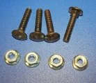 (image for) COIN DOOR CARRIAGE BOLT SET W/ NUTS