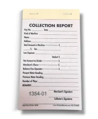 (image for) Collection Report Book