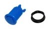 (image for) BLUE CONVEX ARCADE PUSH BUTTON