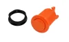 ORANGE CONVEX ARCADE PUSH BUTTON (image for) ORANGE CONVEX ARCADE PUSH BUTTON