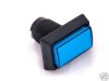 Lighted Rectanglar Push Button - Blue