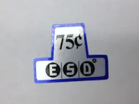 (image for) ESD V4 $ 0.75 REPLACEMENT LABEL