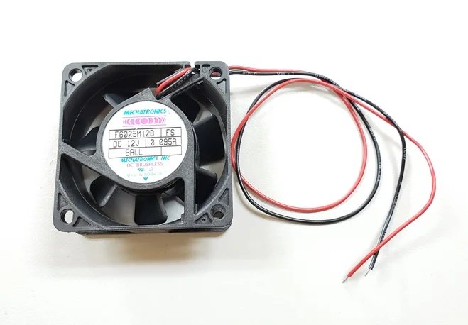 (image for) 60 X 60 X 25 MM -DC12V - BALL BEARING -2 WIRE