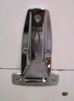 (image for) Hinge flush chrome