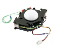 (image for) 3" SOLID WHITE HIGHBALL TRACKBALL