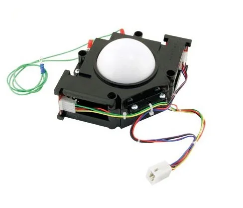 (image for) 3" SOLID WHITE HIGHBALL TRACKBALL