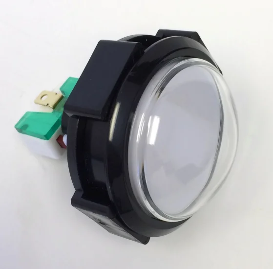 (image for) 2-3/4" ROUND DOME BUTTON - WHITE