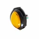 (image for) 4" JUMBO DOME BUTTON-AMBER
