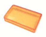 (image for) Lens Cap for Retangle Lighted Button - Amber