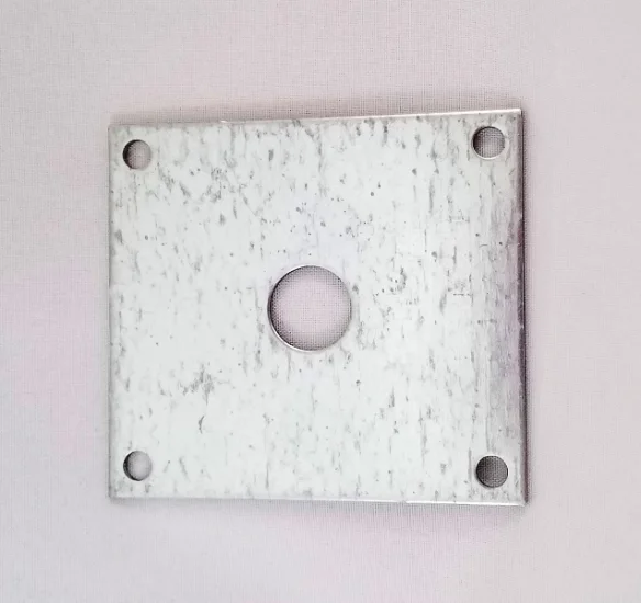 (image for) SQUARE MOUNTING PLATE -WITH CENTER HOLE