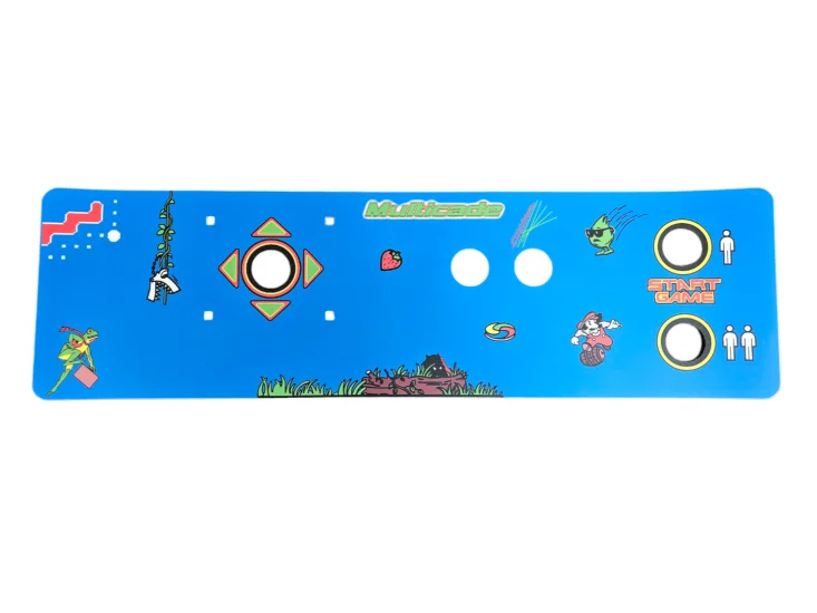 Multicade Panel MULTICADE PANEL OVERLAY - FITS OUR GALAGA MULTICADE PANEL [AW-CPO_MC ...