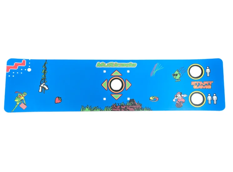 (image for) MULTICADE PANEL OVERLAY - JOYSTICK ONLY