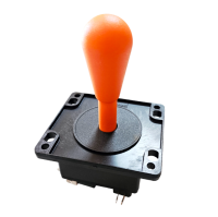(image for) SHORT SHAFT BALL TOP JOYSTICK - ORANGE